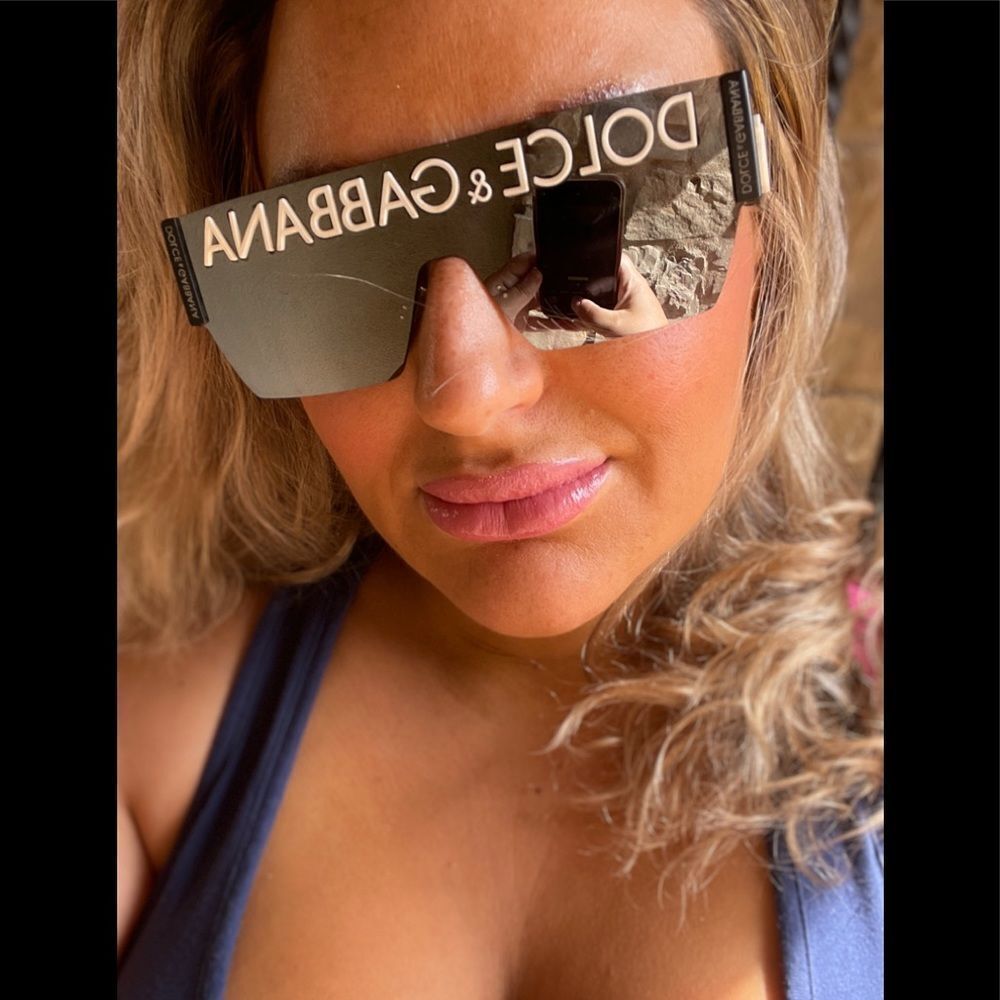 Brand New  Dolce And Gabbana Mirrored Sunglasses